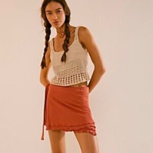 Free People Wrap Skirt